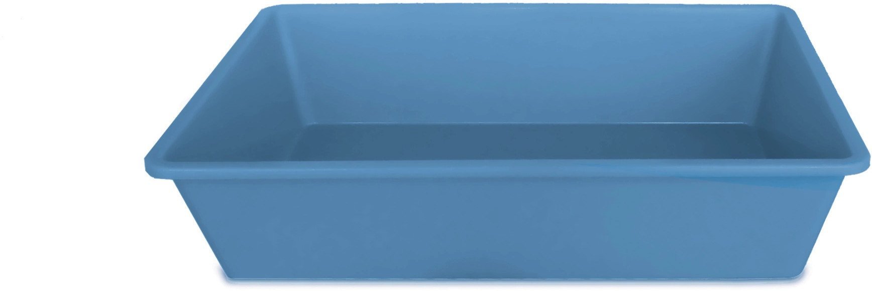 Kaku pakaisu kaste Cat Litter Tray 2 50x35x12cm zila 8003507966802