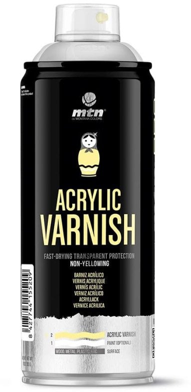 MTN PRO MATT ACRYLIC VARNISH 400ML
