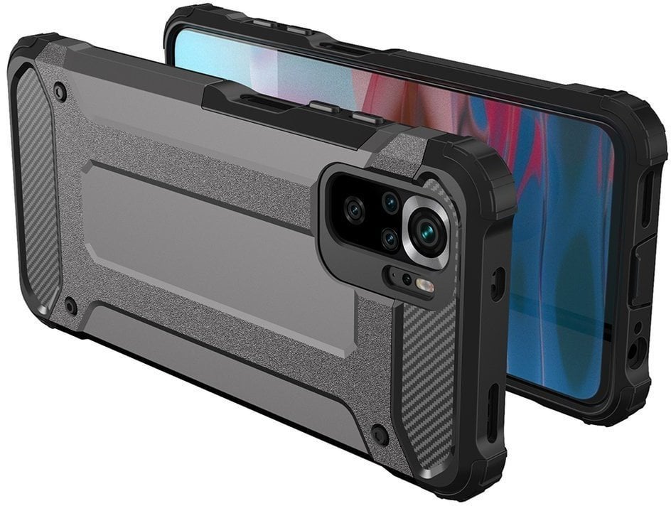 Hybrid Armor pancerne hybrydowe etui pokrowiec Xiaomi Redmi Note 11 Pro+ 5G (China) / 11 Pro 5G (China) / Mi11i HyperCharge / Poco X4 NFC 5G czarny