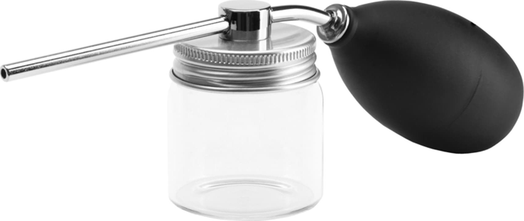 Activeshop Rozpylacz barberski do talku srebrny