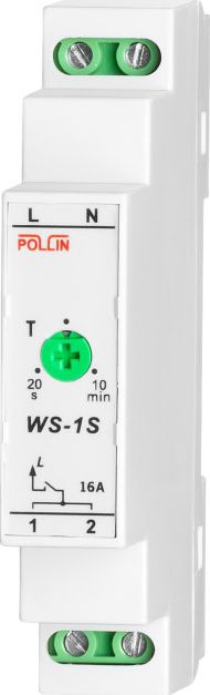 Pollin Automat schodowy 16A 20s-10min 230V AC 1Z WS-1S - WS-1S