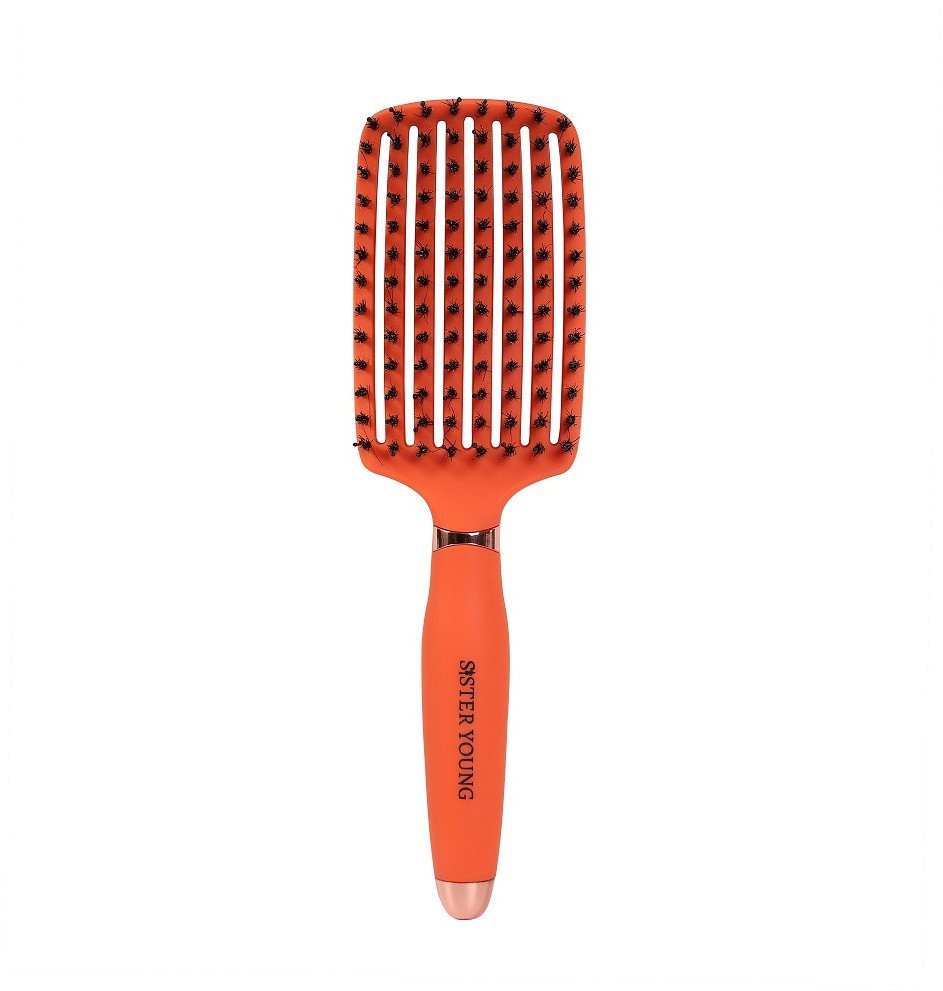 Sister Young Ovia Hair Brush szczotka do włosów z włosiem dzika Apricot