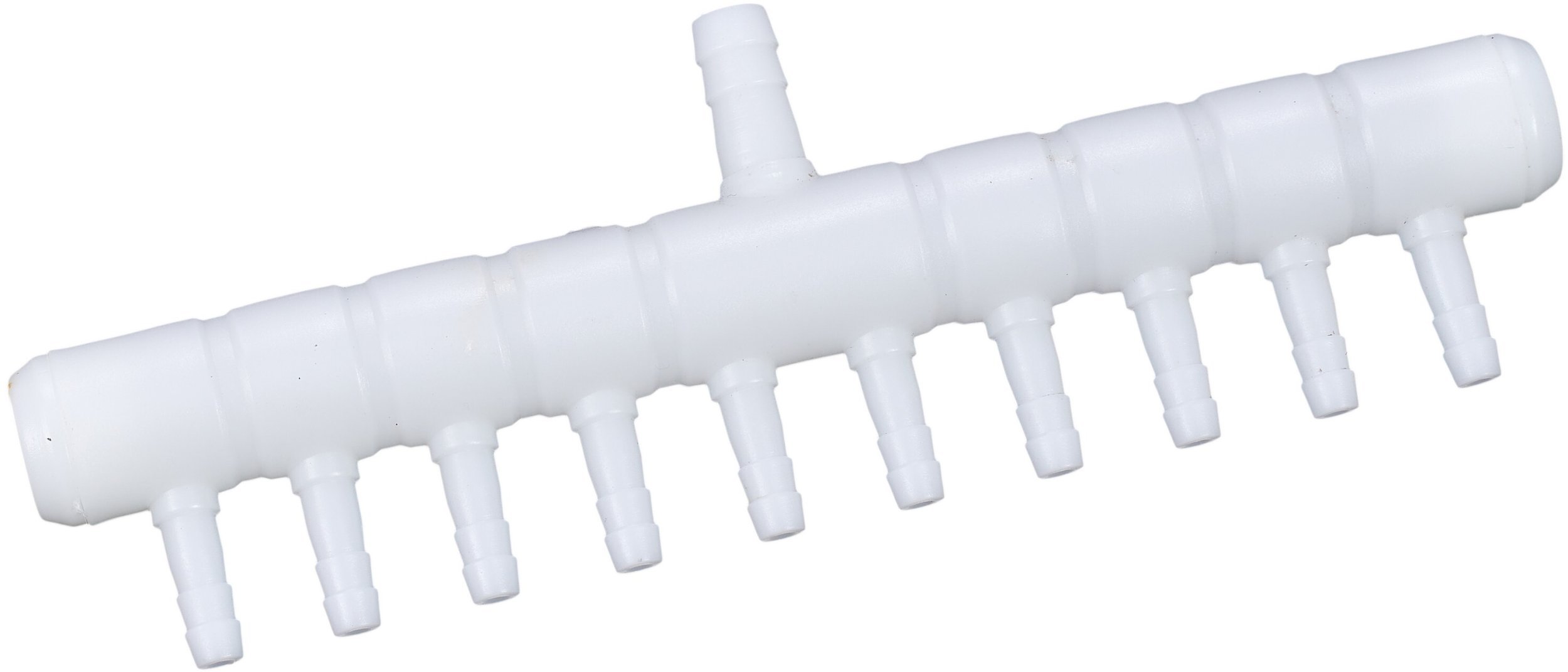 Aqua Natura, rozdzielacz powietrza, biały, PP, 8 mm do 4 mm, 10 przejść, 25szt/ op.