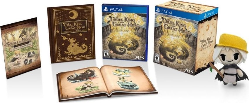 PS4 The Cruel King and the Great Hero + storybook