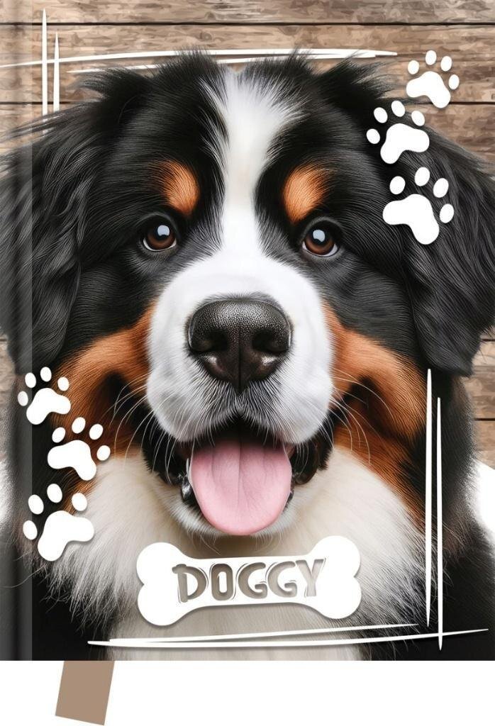 Pamiętnik Doggy 14x18cm 80 kartek