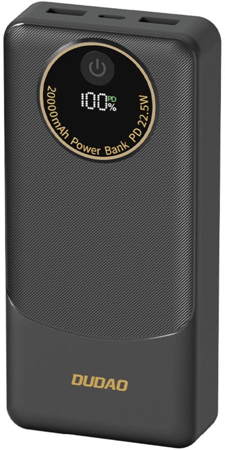 Powerbank Dudao K12 powerbank 10000mAh 22.5 Watt Sort