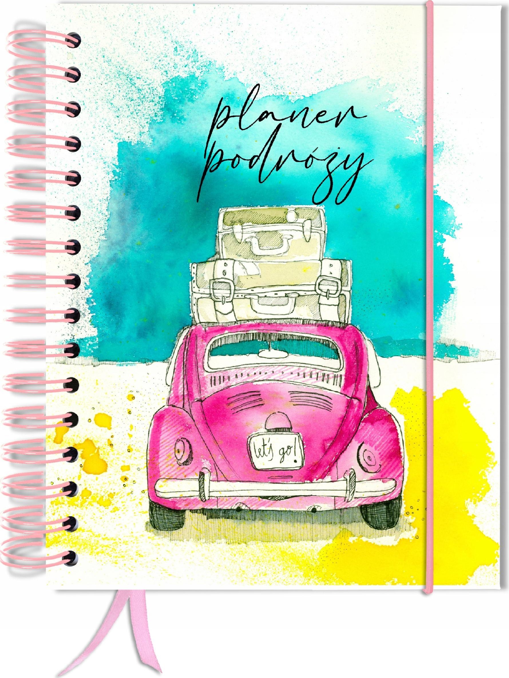 TadaPlanner Dziennik podróżnika Travelbook TaDa Planner A5+ pamiętnik planer podróży