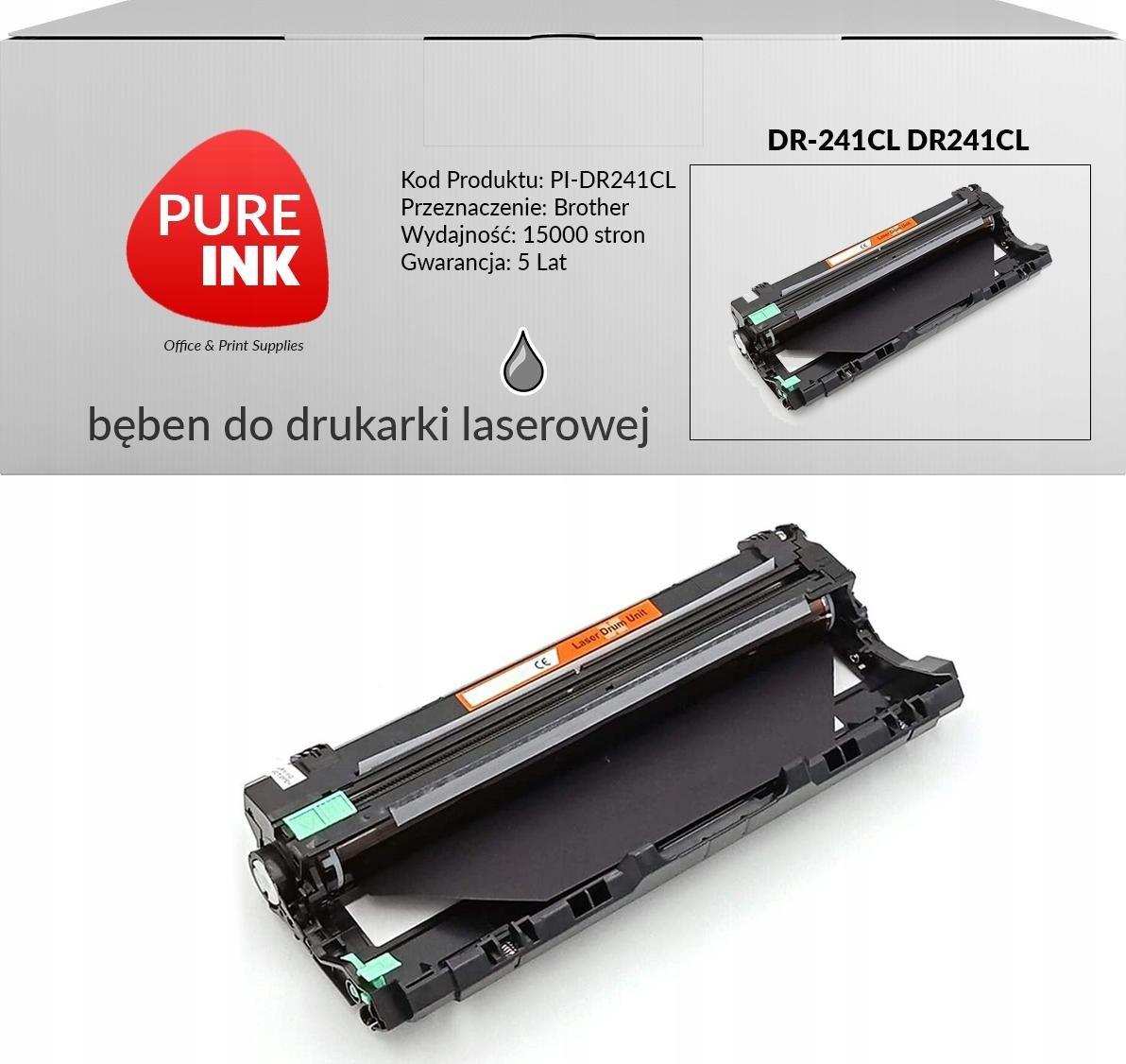 Pureink Bęben Pureink DR241CL DR-241CL Brother MFC-9335CDW