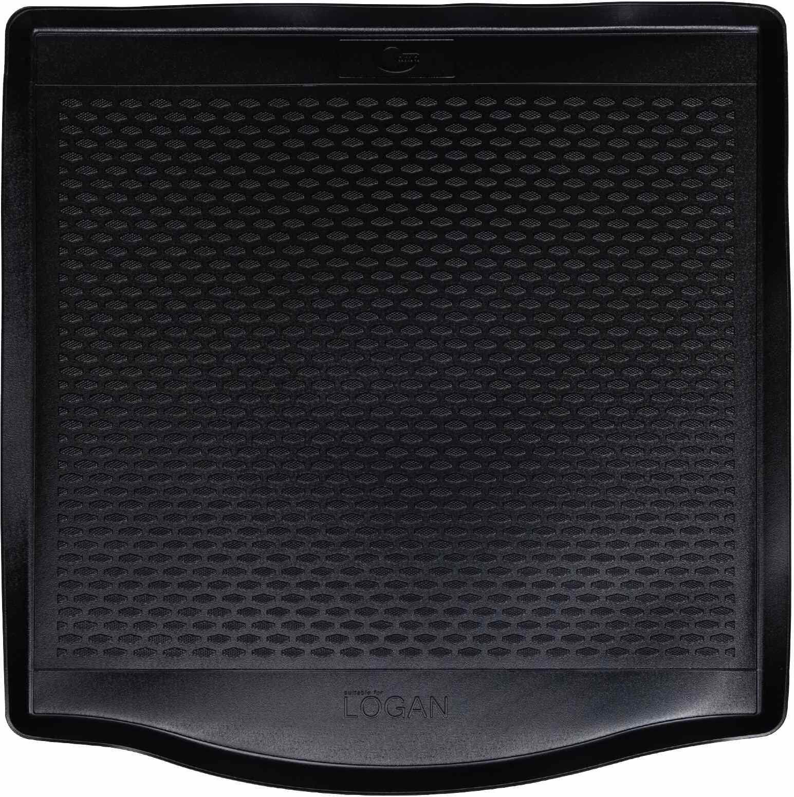 vidaXL Mata bagażnika Czarny odpowiedni do DACIA LOGAN 12- TPE