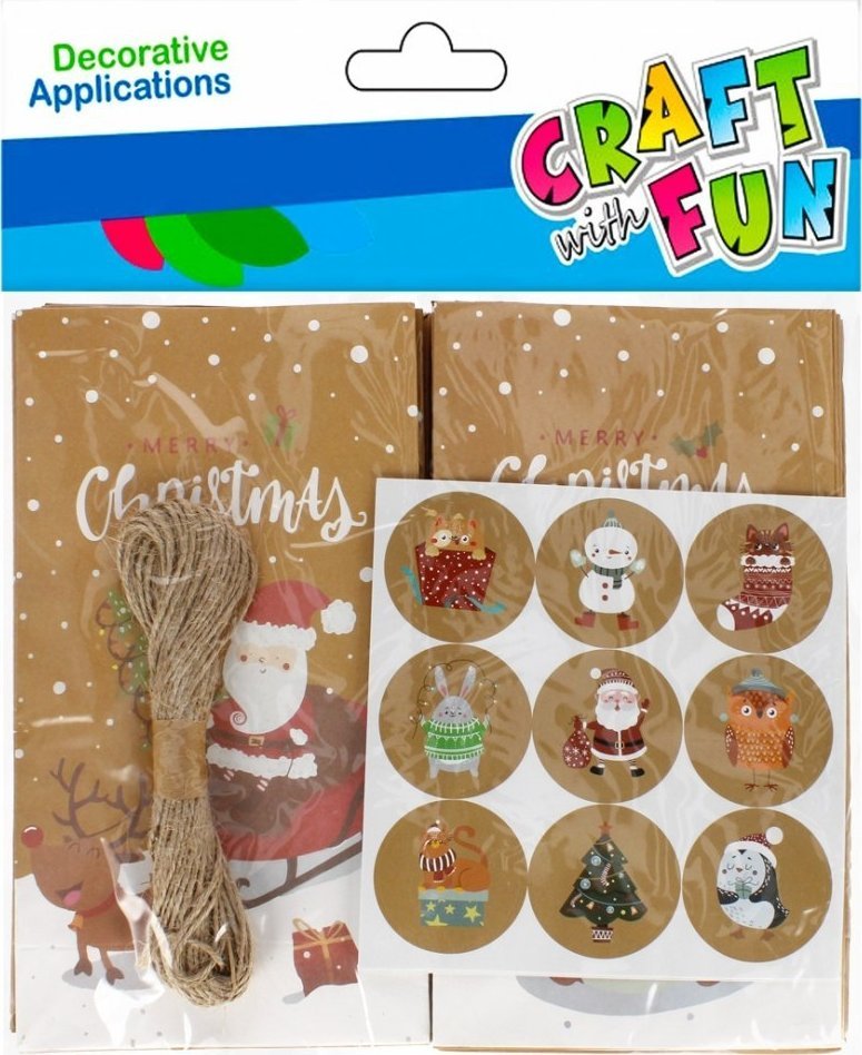Kalendarz adwentowy Craft with Fun CFBN343 Zestaw kreatywny DIY
