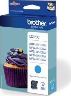 Tusz Brother Brother Tusz LC123 Cyan 600str 600sh