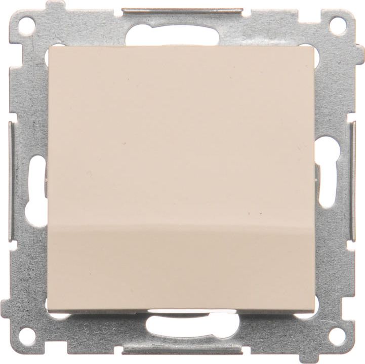 Kontakt-Simon Łącznik jednobiegunowy kremowy - DW1A.01/41