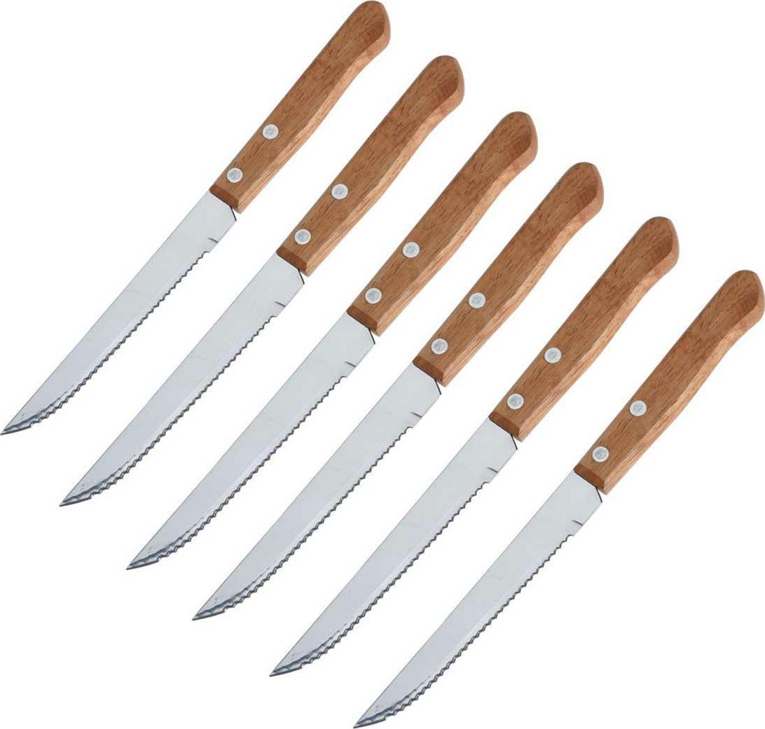 Excellent Houseware Noże do steków i grilla zestaw 6 szt