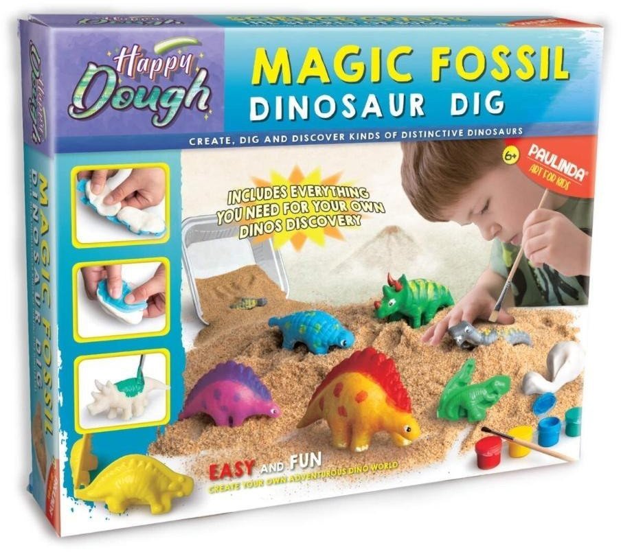 Zestaw Happy Dough - Stwórz Swoją Dinozaury