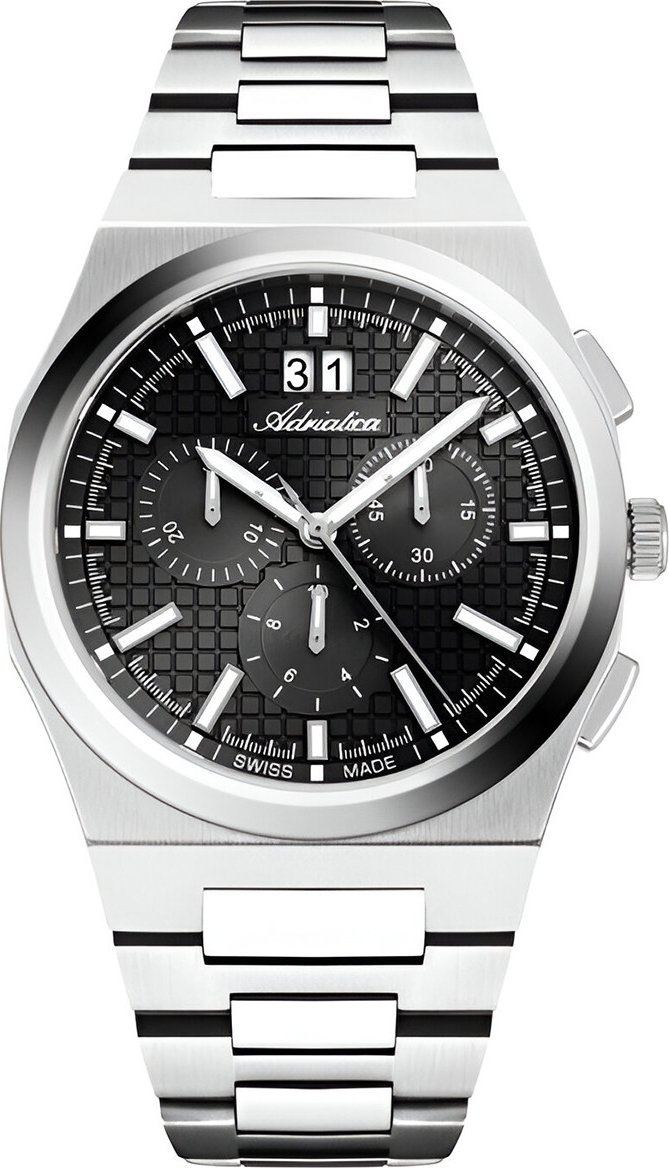 Zegarek Adriatica Zegarek męski Adriatica A8326.5114CH srebrny