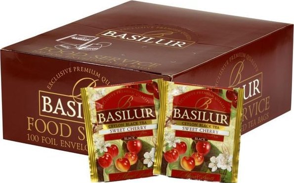 Basilur Basilur SWEET CHERRY herbata czarna HoReCa 100szt.