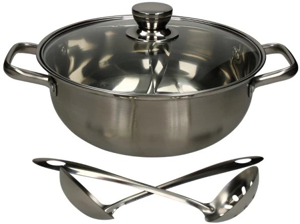 Garnek dzielony do Hot Pot średnica 28 cm - Golden Turtle