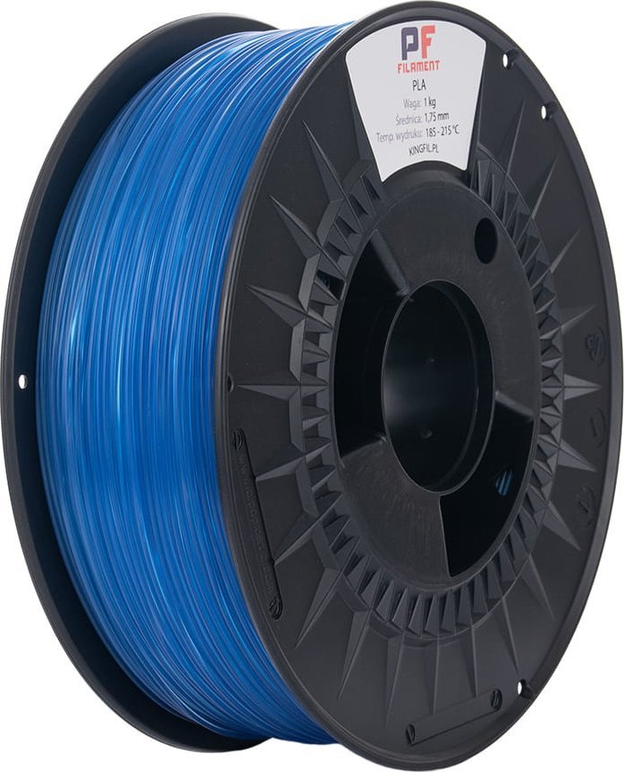 PF Filament PF Cristal Blue PLA 1 kg 1,75