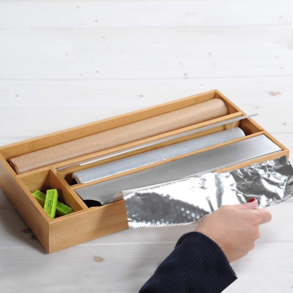 Kesper Obcinarka do folii spożywczej z dodatkowymi przegródkami, Kesper