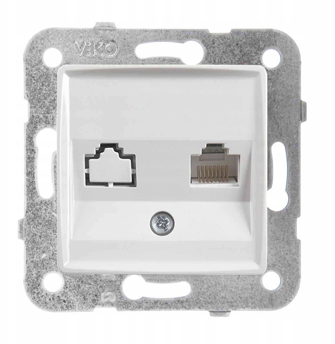 Panasonic Gniazdo komputerowe 1xRJ45 kat.5e biały połysk 91440032