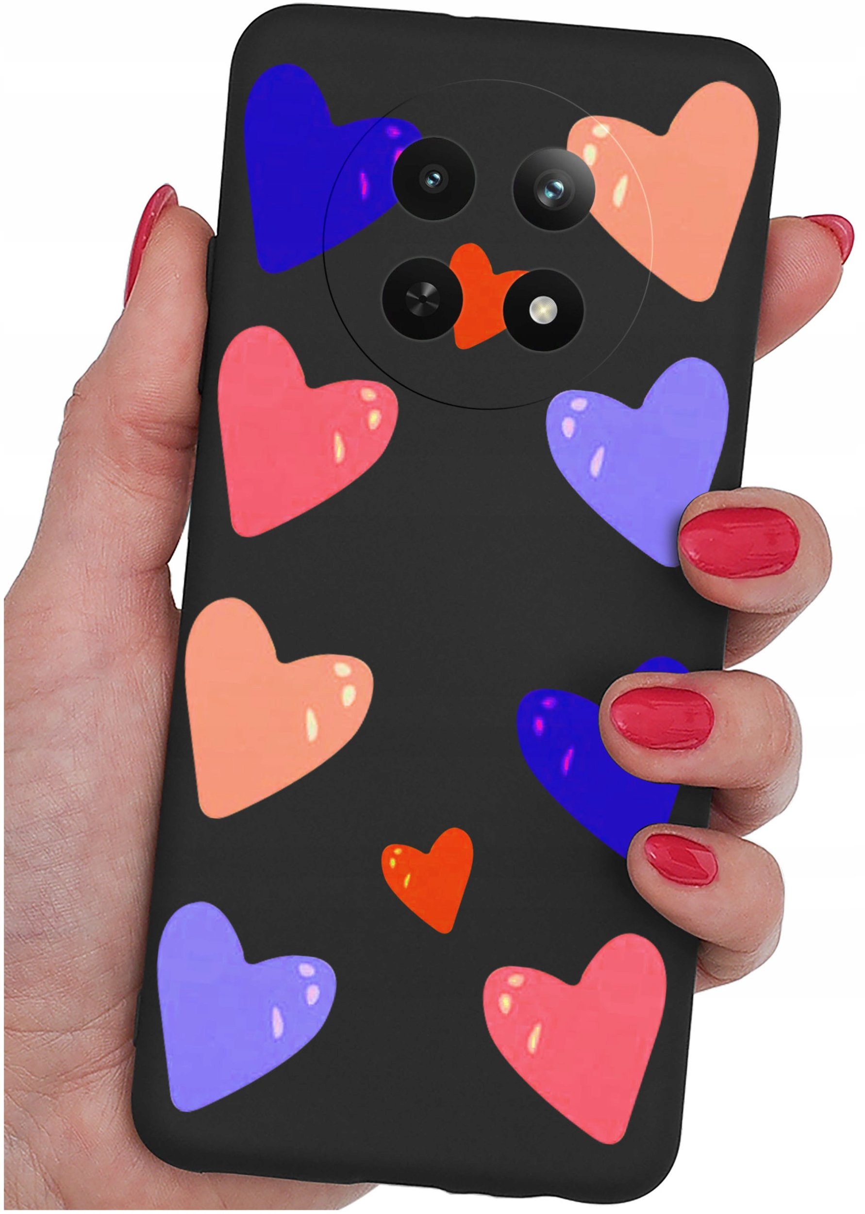 Etui do Realme 12 5G | 12x 5G WZORY |SILIKONOWE MATT CASE + SZKŁO 9H