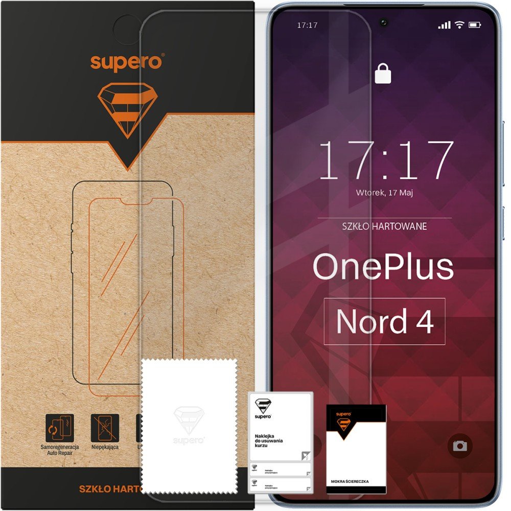 Szkło hartowane Supero do OnePlus Nord 4