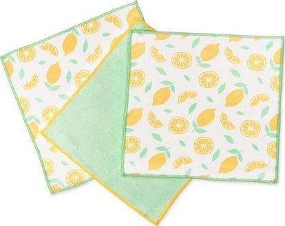 Full Circle Ściereczki z mikrofibry uniwersalne 3 szt. Renew - cytrusy / Full Circle