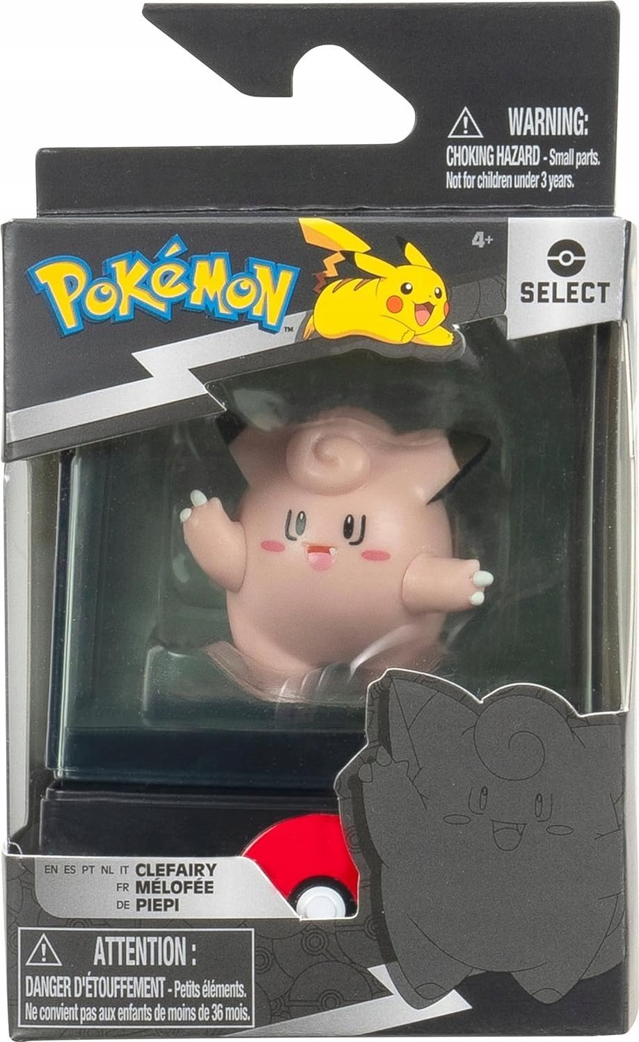 JAS POKEMON FIGURKA BITEWNACASE CLEFAIRY