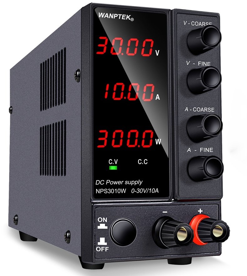 ZASILACZ LABORATORYJNY WANPTEK NPS3010W 0-30V 10A