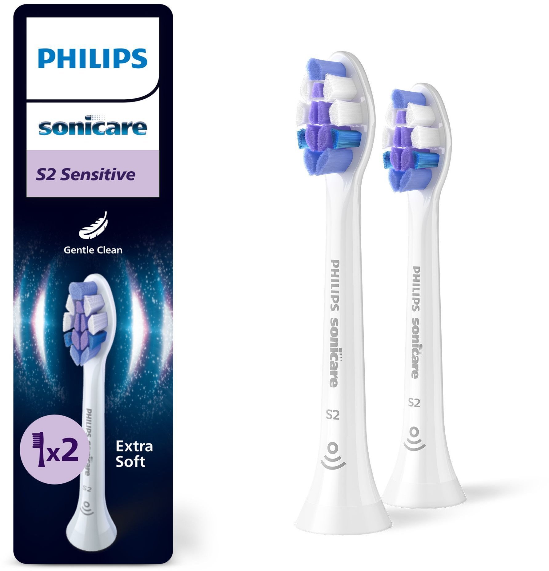 BRUSH HEAD - SENSITIVE S2 WHIT