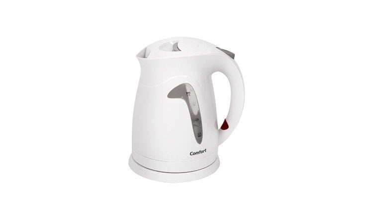 Elektriska tejkanna Comfort 1.7l balta HHB-068