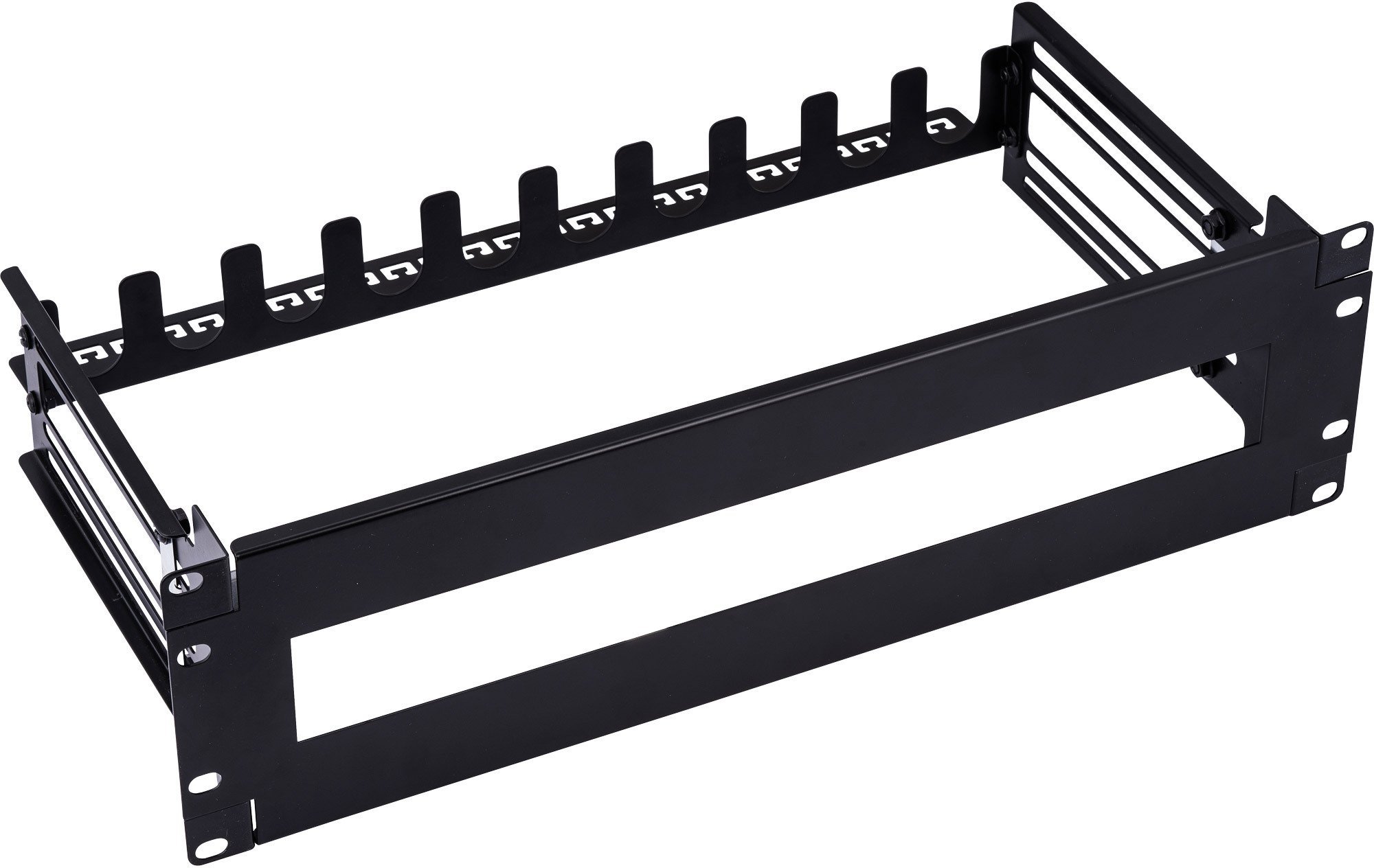 InLine InLine® 19" circuit breaker strip 3U, with depth-adjustable top-hat rail