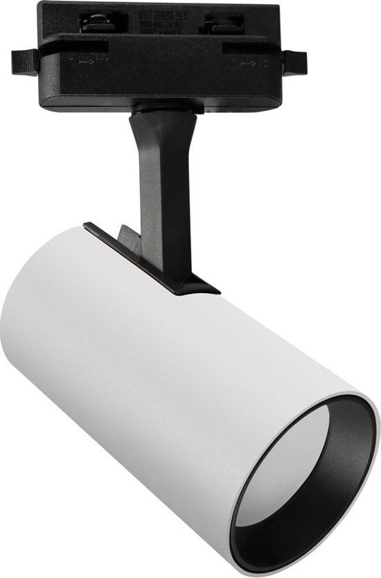 STRUHM Oprawa do szynoprzewodu LUTER TRA GU10 WHITE/BLACK