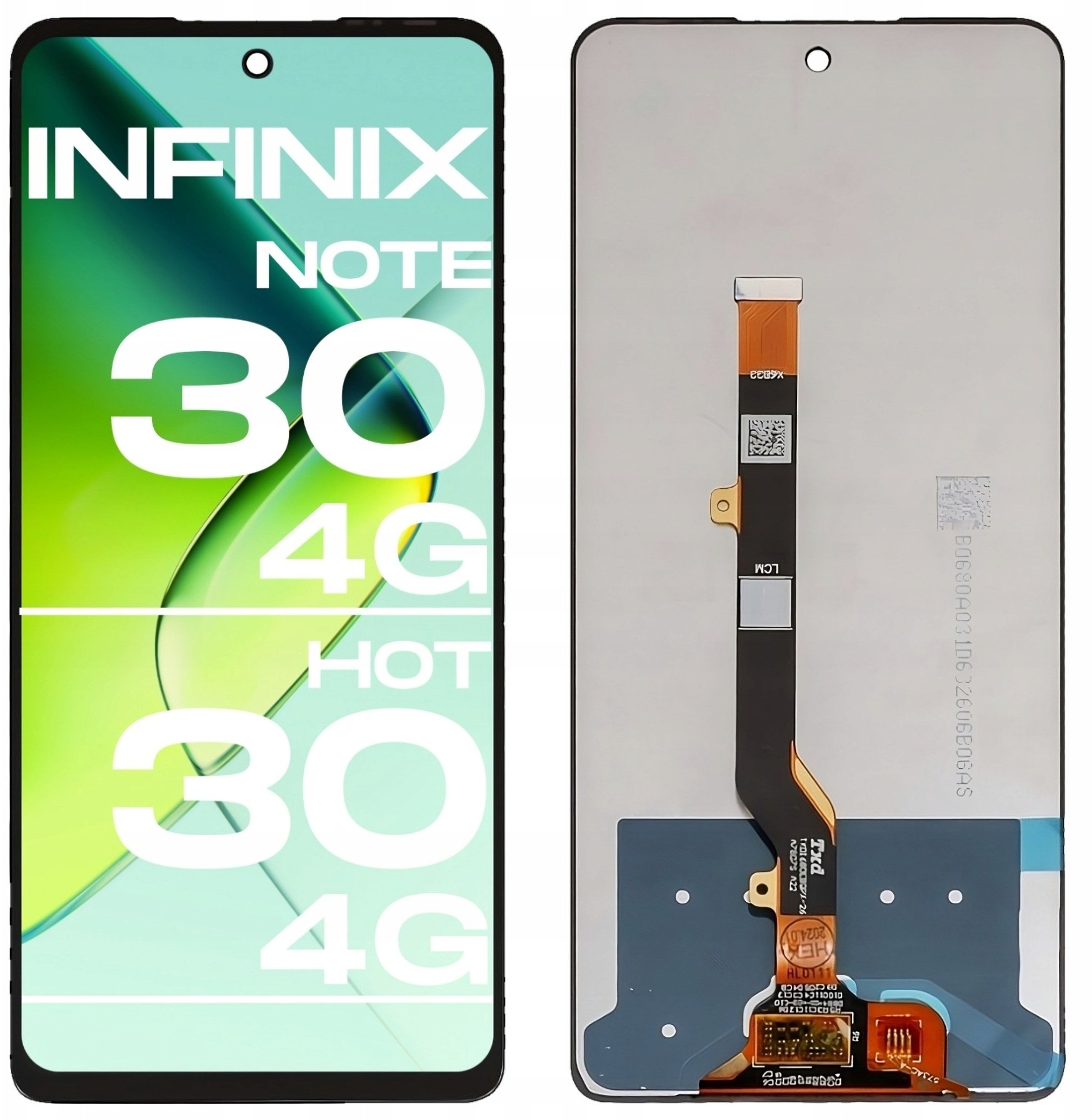 Wyświetlacz do Infinix Note 30 4G / Hot 30 4G LCD X6833B / X6831 Ekran