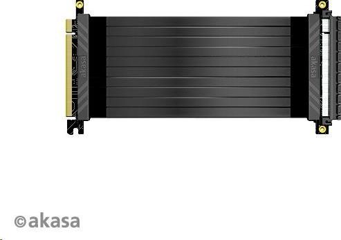 Akasa PCIe x16, 1m, Czarny (AK-CBPE01-100B)