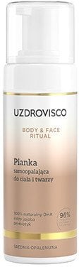 Uzdrovisco,Body & Face Ritual, Pianka samoopalająca do ciała i twarzy, 150 ml