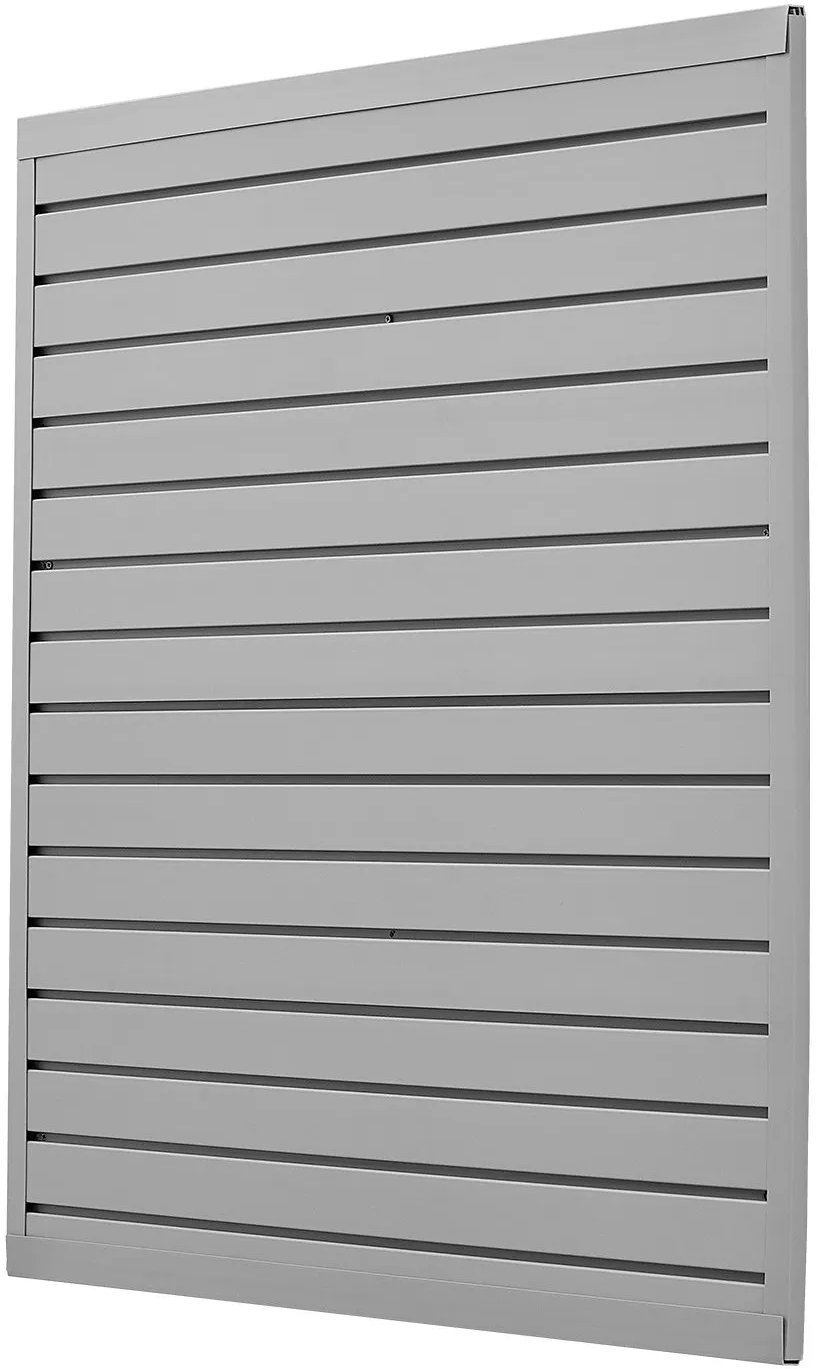 Panele ścienne PVC 120x120 cm modułowe szare do garażu i ekspozycji