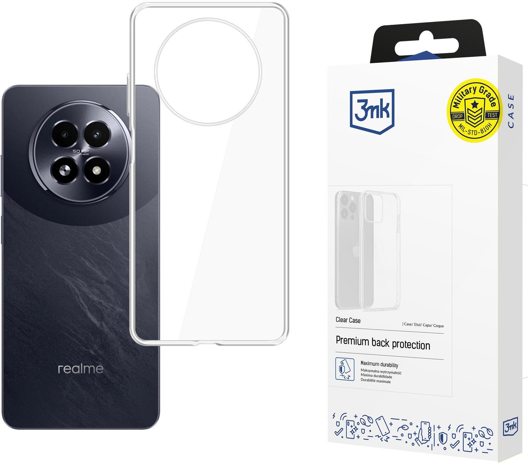 REALME 13 5G - 3MK CLEAR CASE