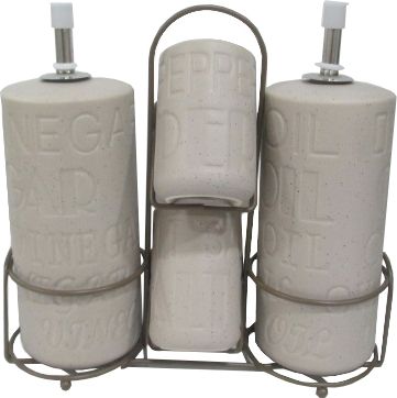 Maestro CERAMICZNY ZESTAW DO PRZYPRAW 5 ELE MAESTRO MR-20028-04S