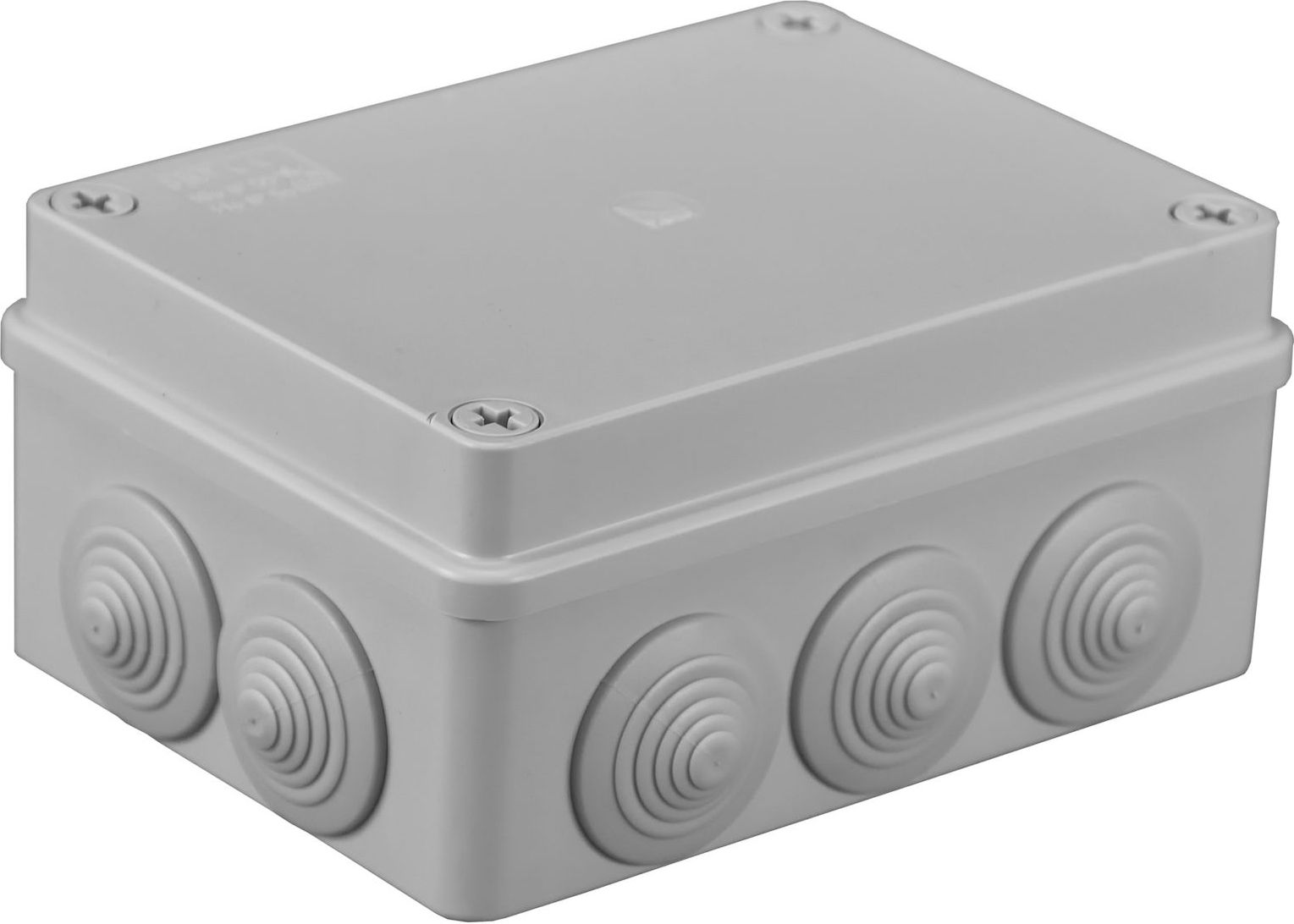 Pawbol Puszka hermetyczna 10 dławików IP55 szara (S-BOX 306)