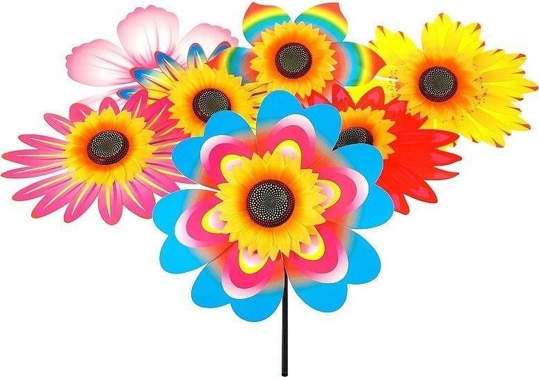 Wiatraczek Kwiat mix