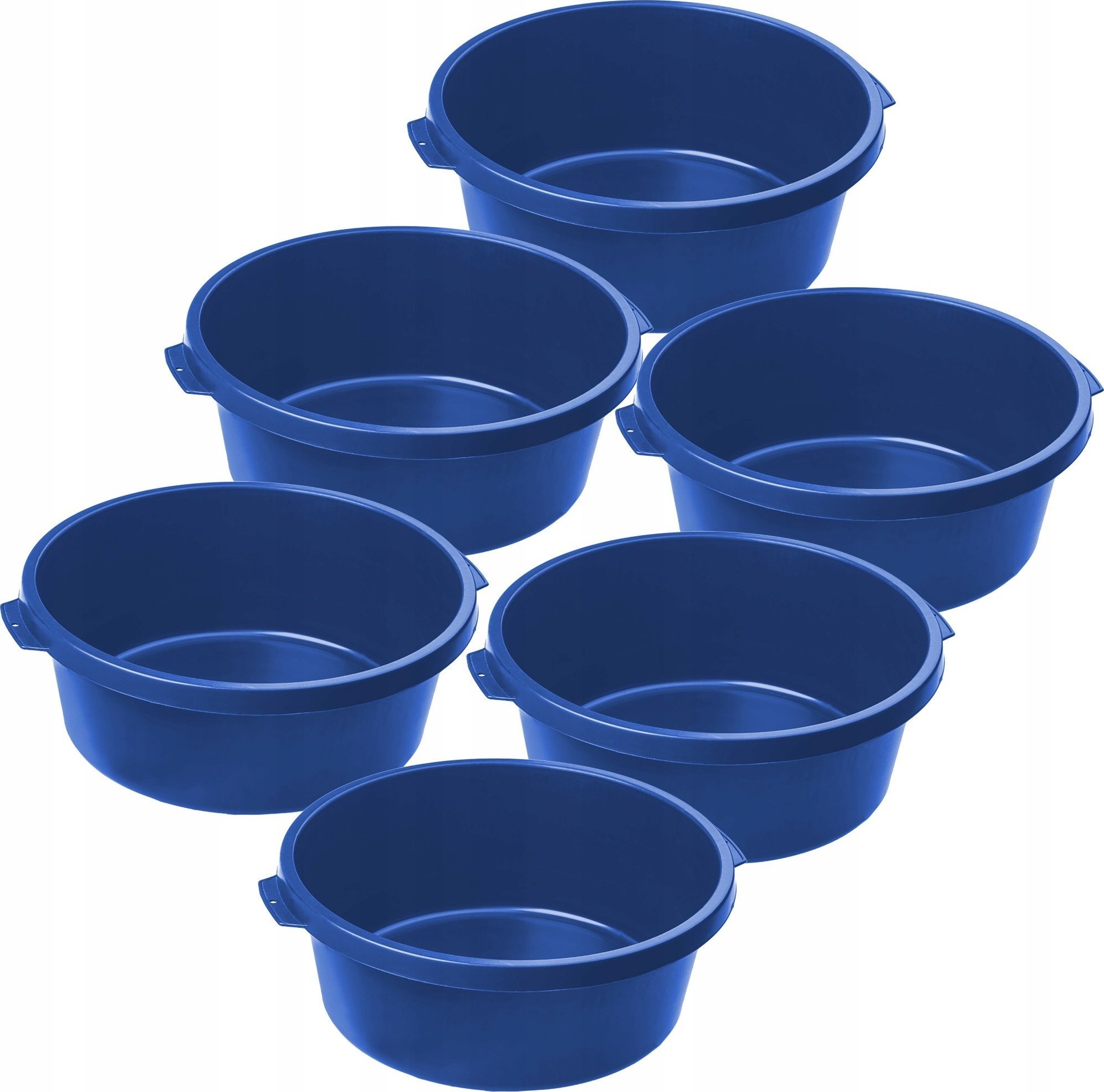 Kadax Kastra Budowlana Okrągła Kasta Miska 11L 6 szt.