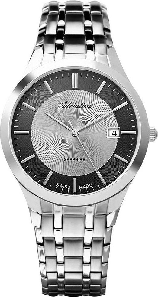 Zegarek Adriatica Zegarek męski Adriatica A1236.5117Q2 srebrny