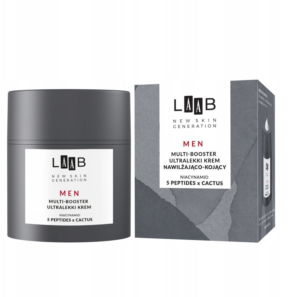 AA LAAB Men Multi - Booster ultralekki krem nawilżająco - kojący 50 ml