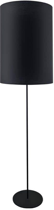 Podłogowa lampa do jadalni Lamego 2021 Shilo tubka abażur czarny