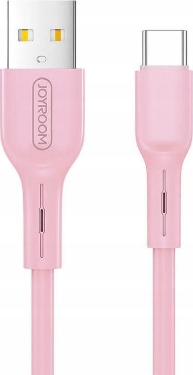 Kabel USB Joyroom USB-A - USB-C 1 m Różowy