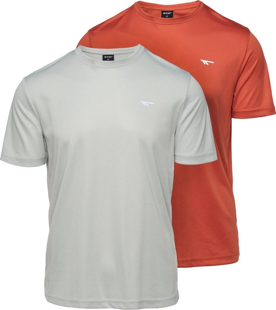 Męska Koszulka Z Krótkim Rękawem Jodin 2 Pack racing red/bright white rozmiar XXL