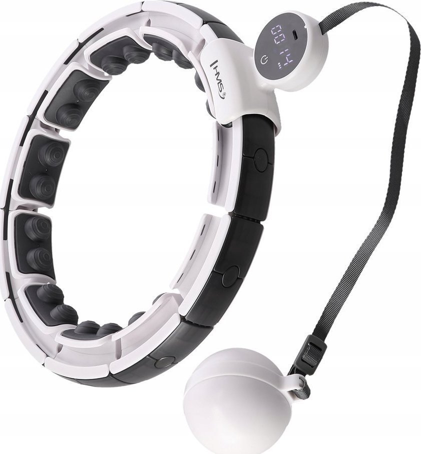 HMS Hula Hop z magnesami i obciążnikiem + licznik HHM16