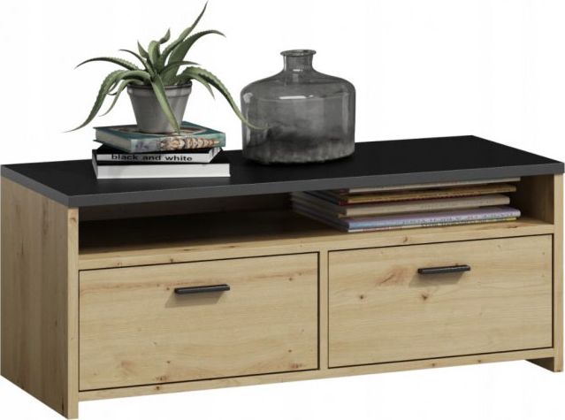 Elior Szafka RTV dąb artisan - Afans