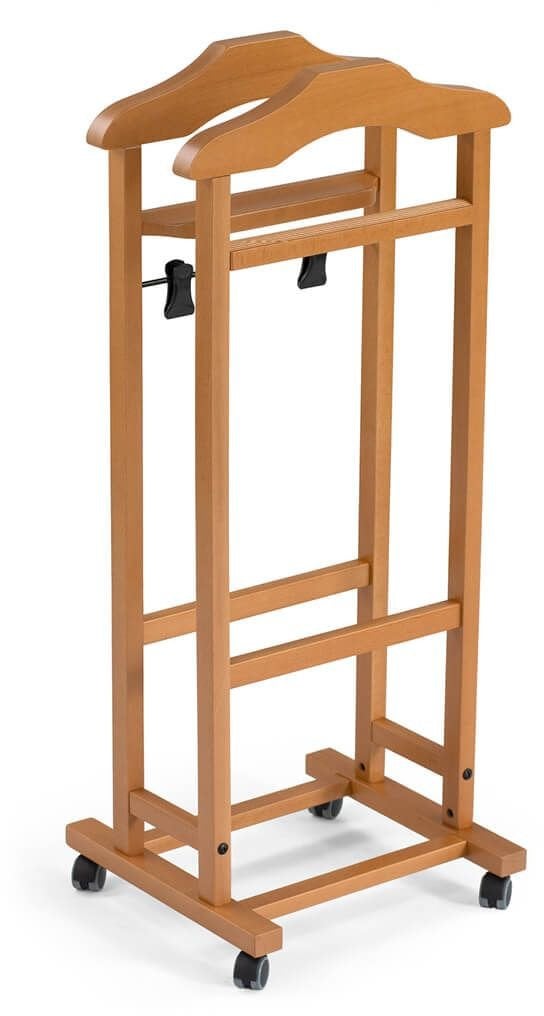 Wieszak do sypialni ARREDAMENTI MIXER Brązowy stojak 105x46 cm